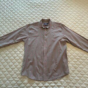 Men's Vineyard Vines Slim Fit Whale Shirt Long Sleeve Size L